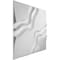 Ekena Millwork Rogue EnduraWall Decorative 3D Wall Panel, White, 19 5/8"W x 19 5/8"H WP20X20RGWH - alternate 5